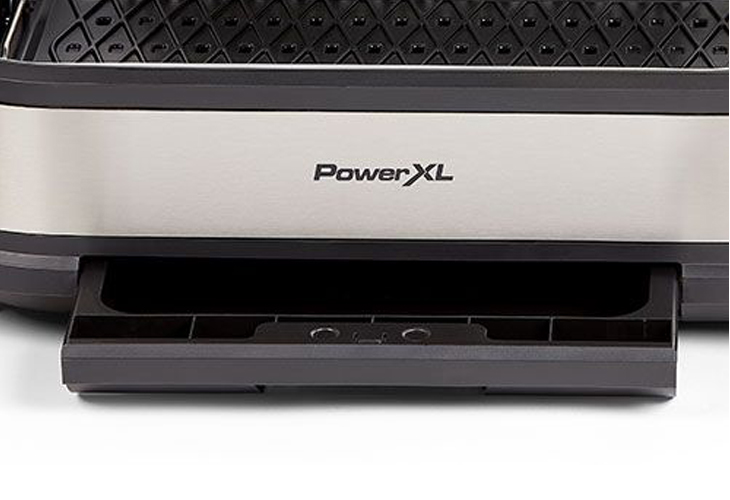 PowerXL 1500W Smokeless Grill Pro with Griddle Plate UsedK54319 